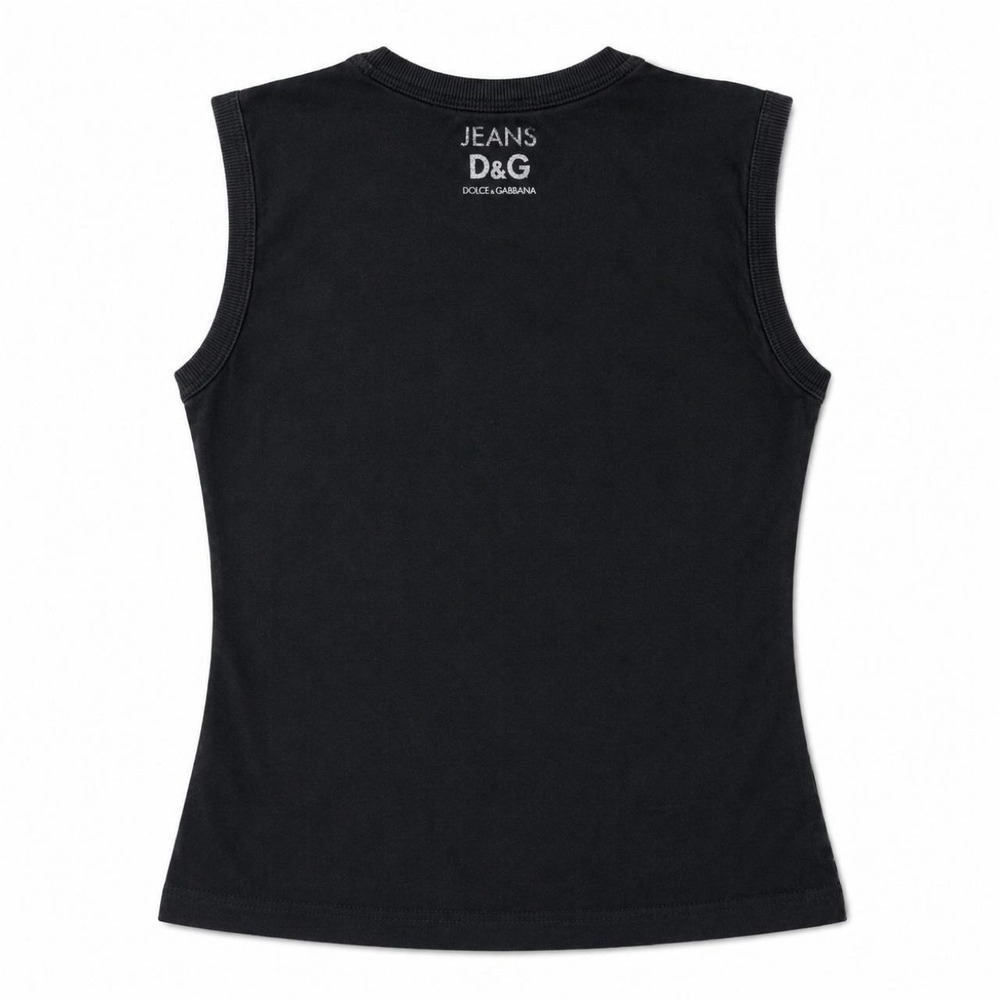 Dolce & Gabbana Vintage Black "Weird" Tank - Picture 2 of 5